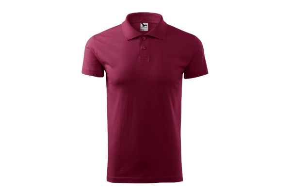 Polokošile pánská Single J. 202 garnet obrázek 2