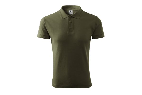 Polokošile pánská Pique Polo 203 military obrázek 2