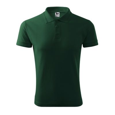 Polokošile pánská Pique Polo 203 dark green obrázek 10491