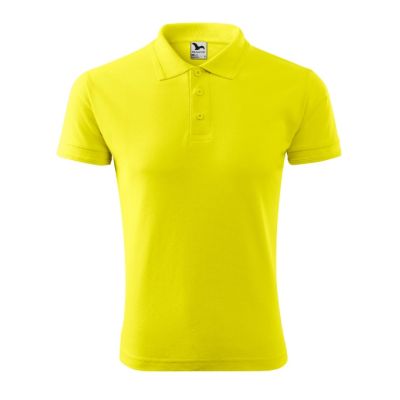 Polokošile pánská Pique Polo 203 citronová obrázek 2775