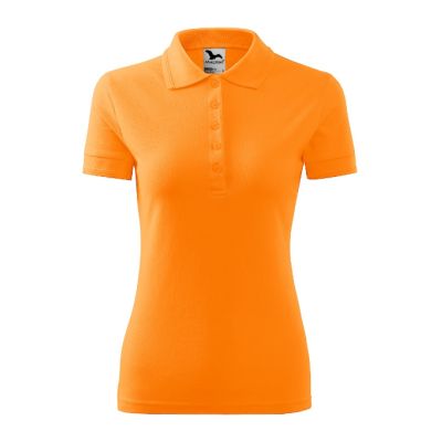Polokošile dámská Pique Polo 210 tangerine orange obrázek 7011