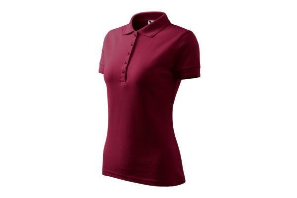 Polokošile dámská Pique Polo 210 garnet obrázek 1