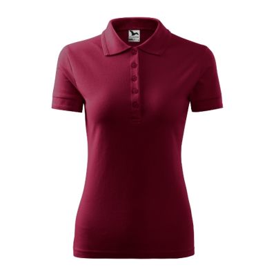 Polokošile dámská Pique Polo 210 garnet obrázek 10090