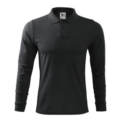 Polokošile pánská Single J. LS 211 ebony gray obrázek 2948
