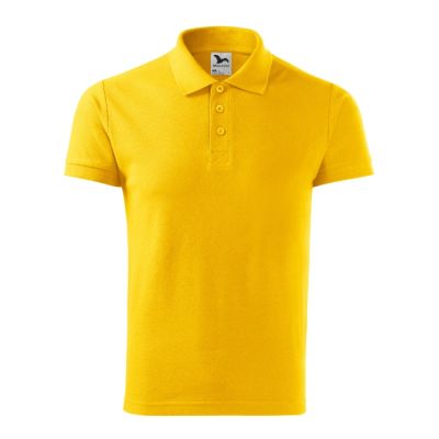 Polokošile pánská Cotton Heavy 215 žlutá obrázek 7026