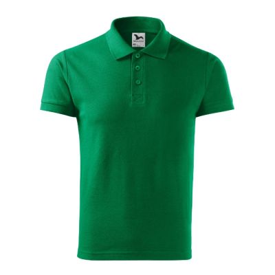 Polokošile pánská Cotton Heavy 215 středně zelená obrázek 7032