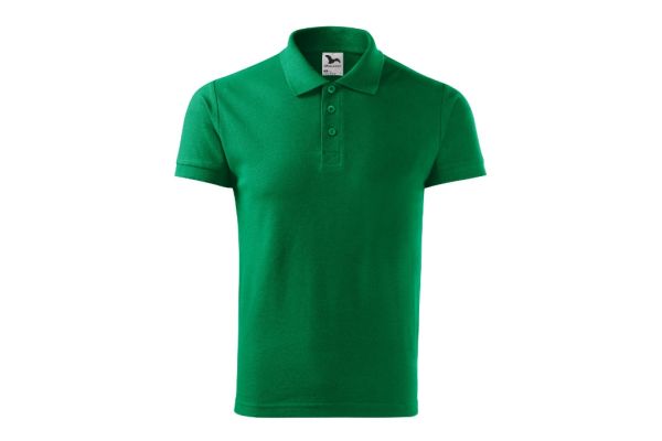 Polokošile pánská Cotton Heavy 215 středně zelená obrázek 2