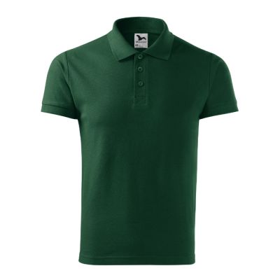 Polokošile pánská Cotton Heavy 215 dark green obrázek 10479