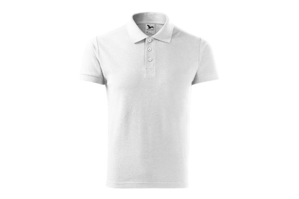 Polokošile pánská Cotton Heavy 215 bílá obrázek 2