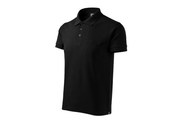 Polokošile pánská Cotton Heavy 215 černá obrázek 1