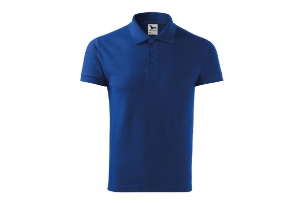 Polokošile pánská Cotton Heavy 215 královská modrá obrázek 2