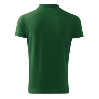 Polokošile pánská Cotton Heavy 215 lahvově zelená obrázek 3064