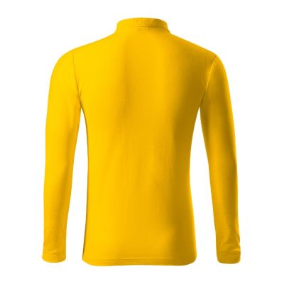 Polokošile pánská Pique Polo LS 221 žlutá obrázek 10826