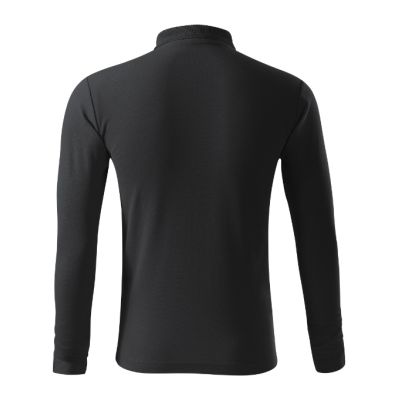 Polokošile pánská Pique Polo LS 221 ebony gray obrázek 3282