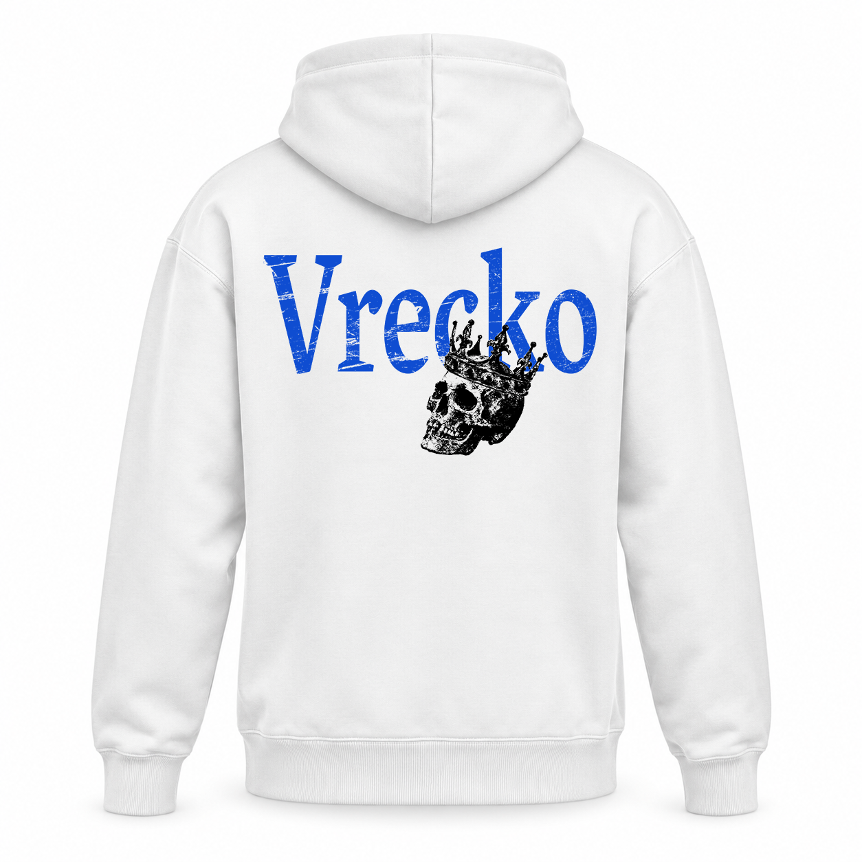Bílá mikina Sígři - Vrecko