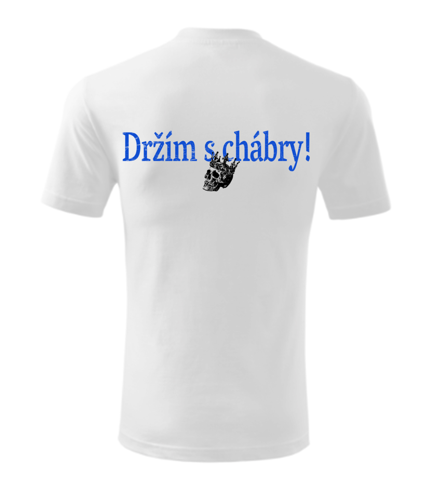 Bílé tričko Sígři - Držím s chábry