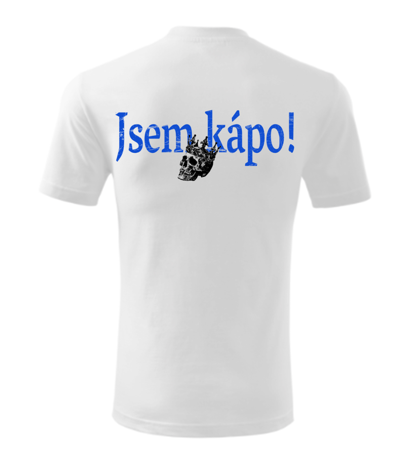Bílé tričko Sígři - Jsem kápo