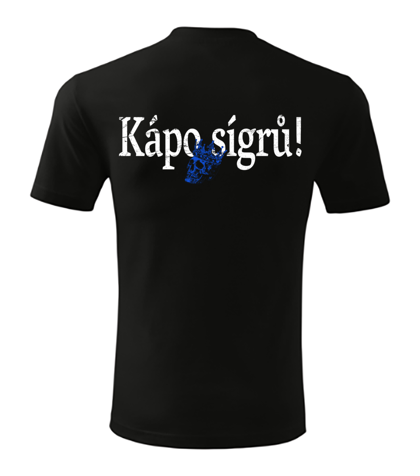 Černé tričko Sígři - Kápo Sígrů
