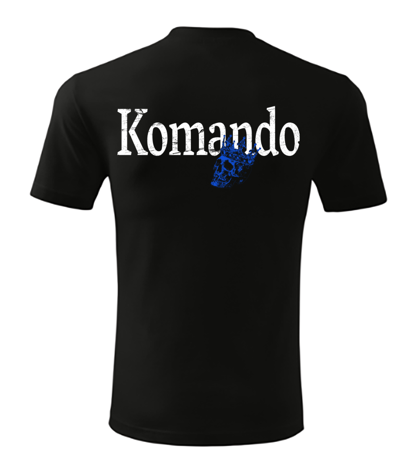 Černé tričko Sígři - Komando