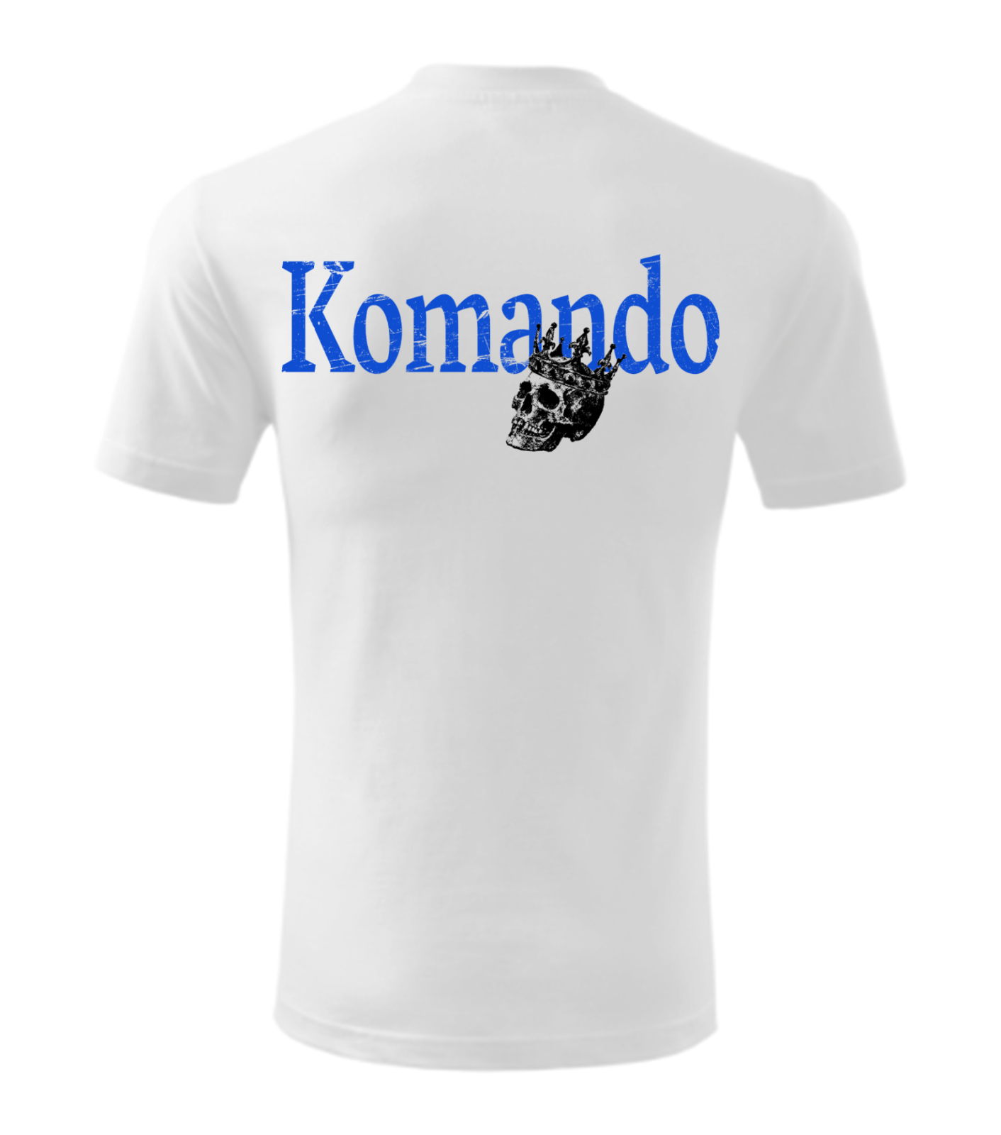 Bílé tričko Sígři - Komando