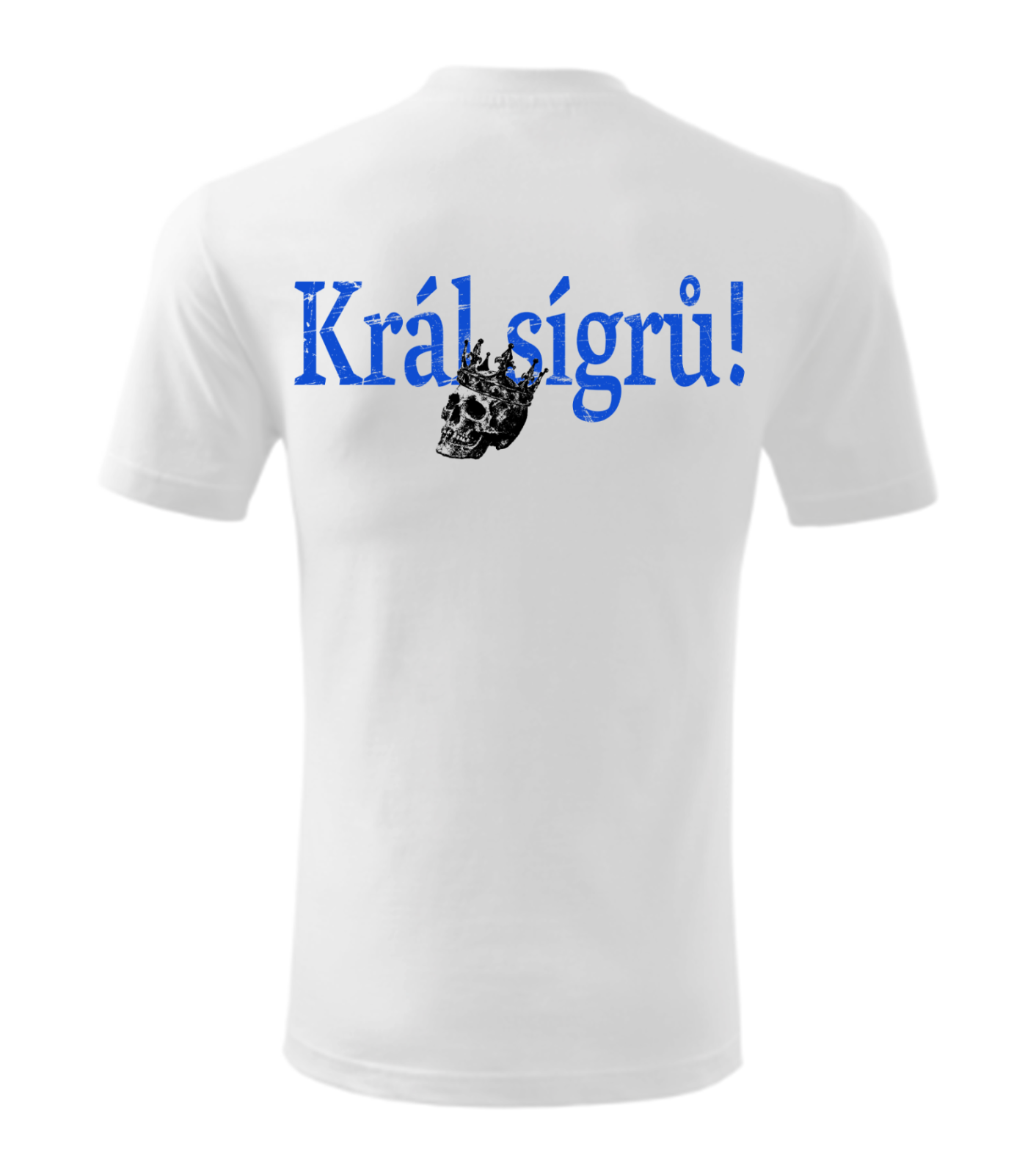 Bílé tričko Sígři - Král Sígrů
