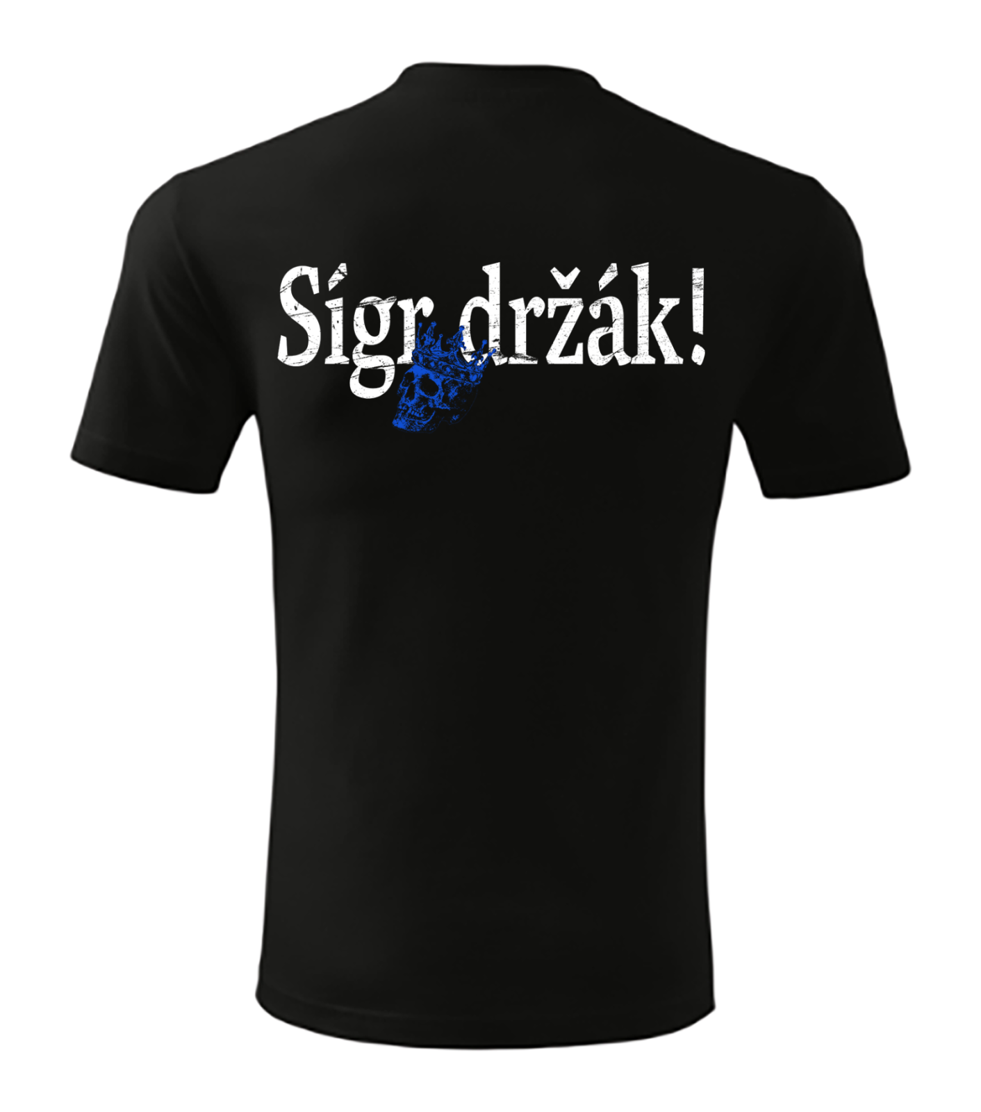 Černé tričko Sígři - Sígr držák