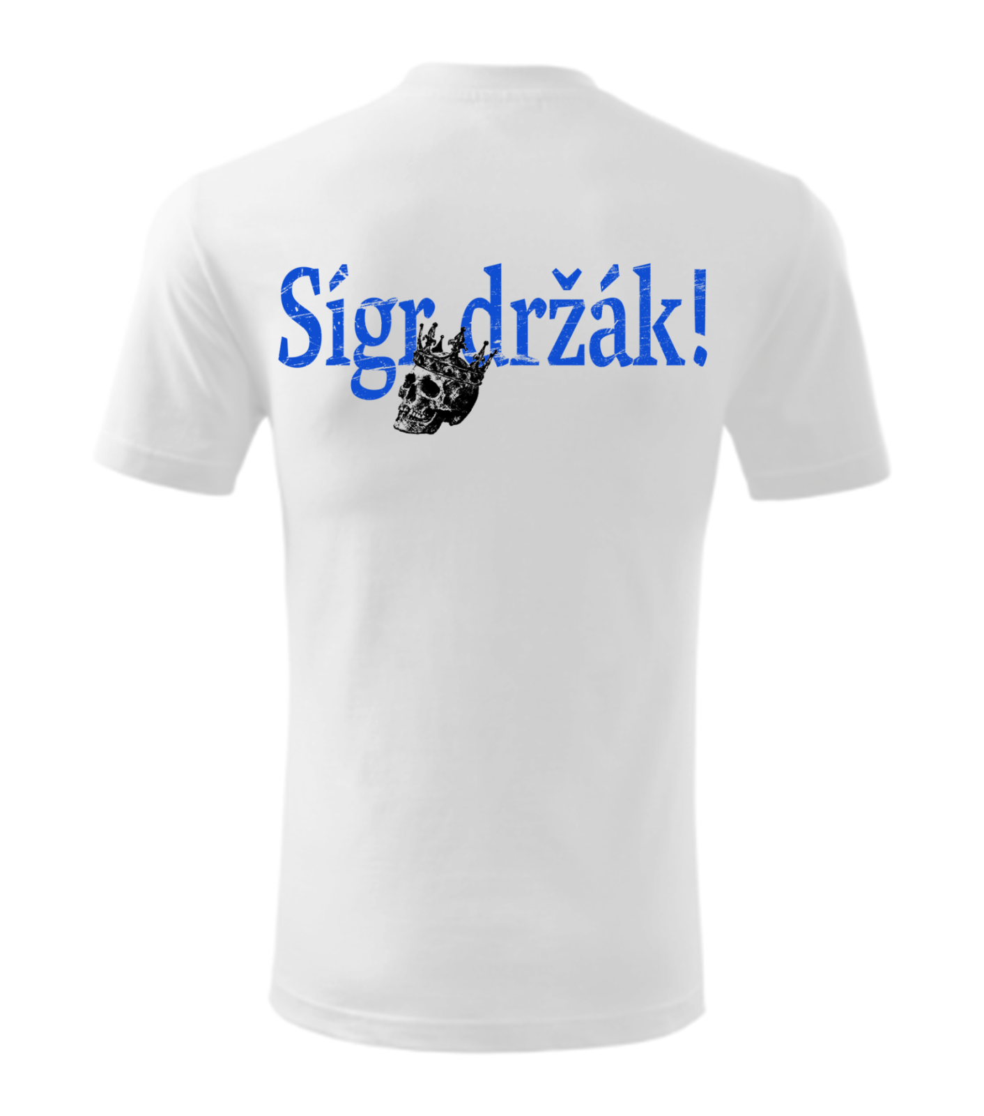 Bílé tričko Sígři - Sígr držák