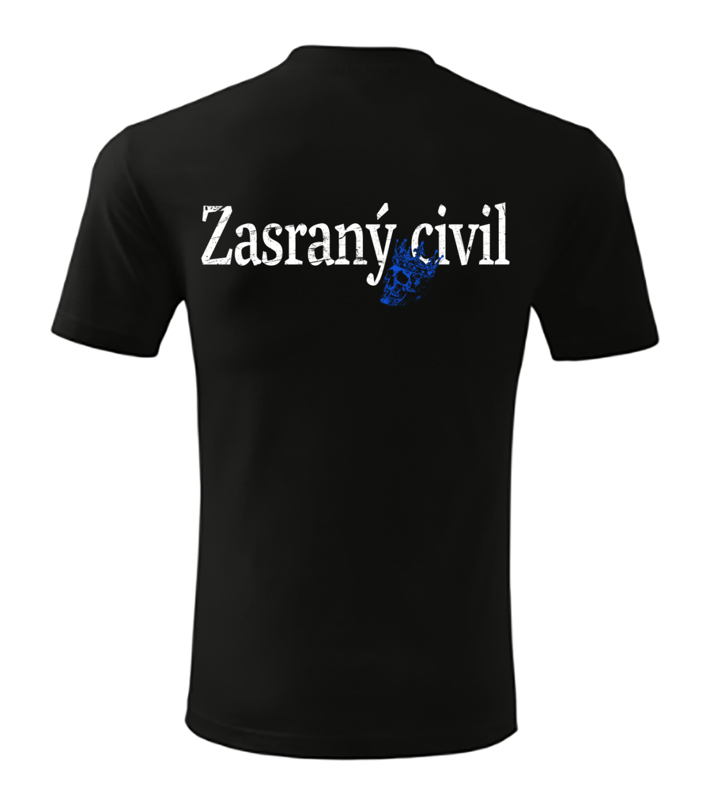 Černé tričko Sígři - Zasraný civil