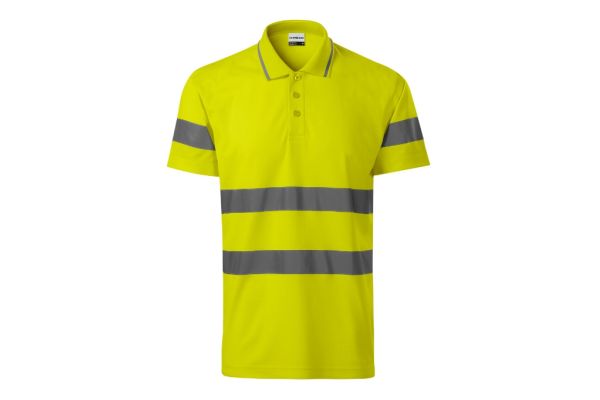 Polokošile unisex HV Runway 2V9 fluorescenční žlutá obrázek 2