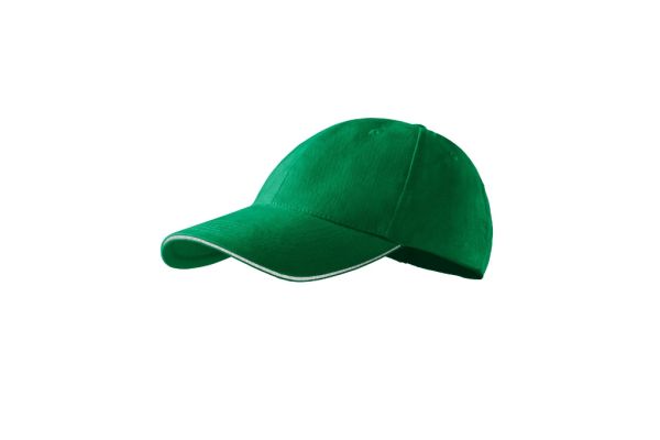 Čepice unisex Sandwich 6P 306 středně zelená obrázek 1