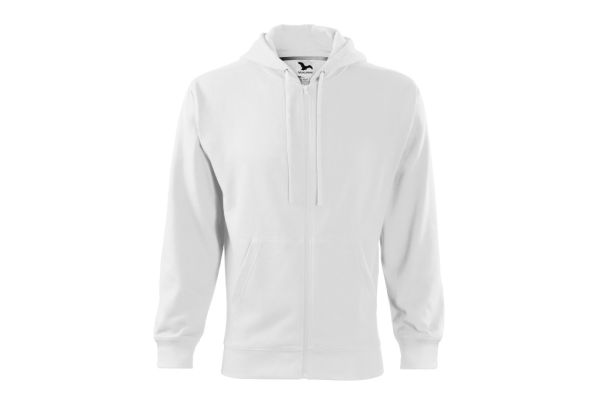 Mikina pánská Trendy Zipper 410 bílá obrázek 2