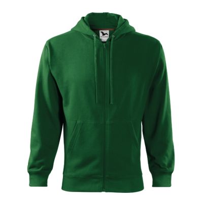 Mikina pánská Trendy Zipper 410 lahvově zelená obrázek 4217