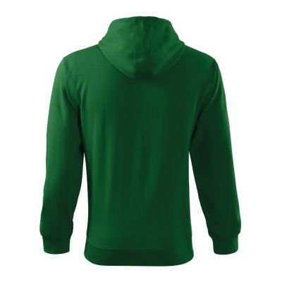 Mikina pánská Trendy Zipper 410 lahvově zelená obrázek 4218