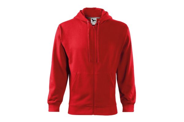 Mikina pánská Trendy Zipper 410 červená obrázek 2