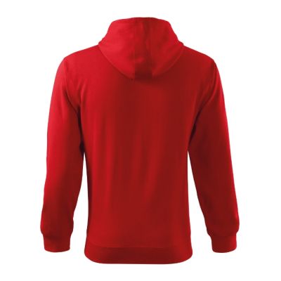 Mikina pánská Trendy Zipper 410 červená obrázek 4221