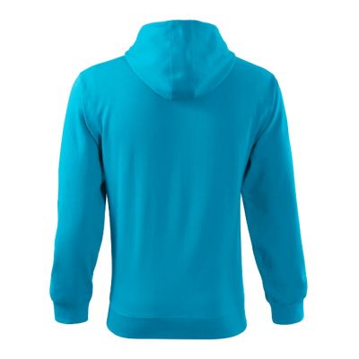 Mikina pánská Trendy Zipper 410 tyrkysová obrázek 4227