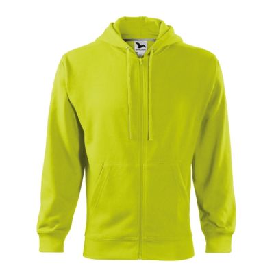 Mikina pánská Trendy Zipper 410 limetková obrázek 4229