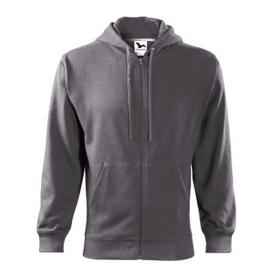 Mikina pánská Trendy Zipper 410 ocelově šedá obrázek 7123
