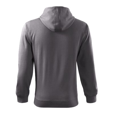 Mikina pánská Trendy Zipper 410 ocelově šedá obrázek 7124