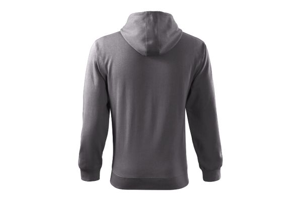 Mikina pánská Trendy Zipper 410 ocelově šedá obrázek 2