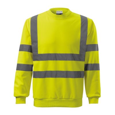 Mikina unisex HV Essential 4V6 fluorescenční žlutá obrázek 4468