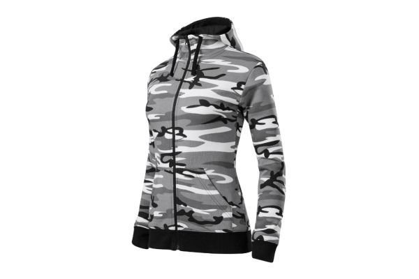 Mikina dámská Camo Zipper C20 obrázek 1