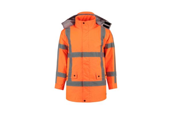 Pracovní bunda unisex RWS Parka T50 fluorescenční oranžová obrázek 2