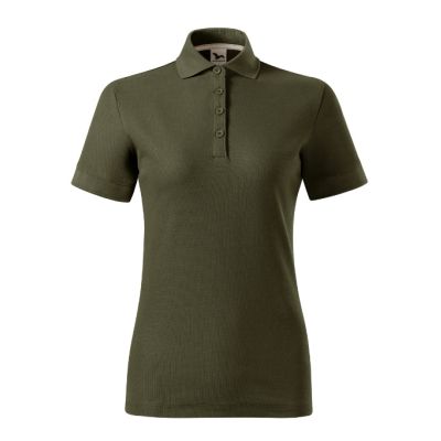 Polokošile dámská Prime (GOTS) 235 military obrázek 8642
