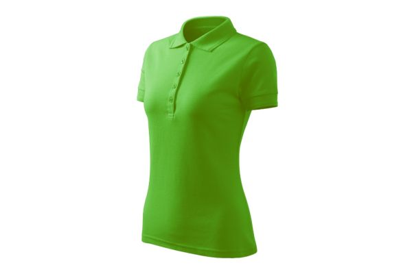 Polokošile dámská Pique Polo Free F10 apple green obrázek 1