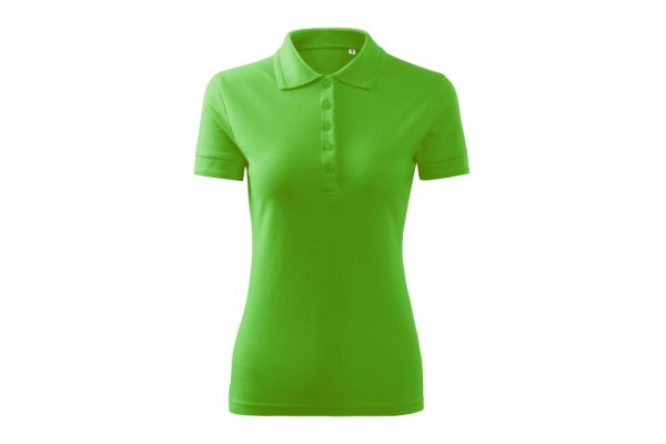 Polokošile dámská Pique Polo Free F10 apple green obrázek 2