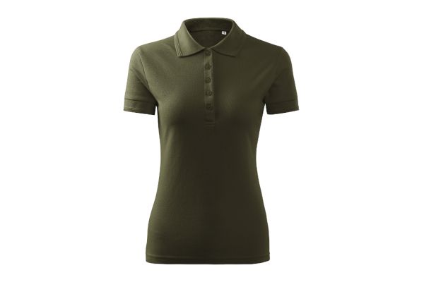 Polokošile dámská Pique Polo Free F10 military obrázek 2
