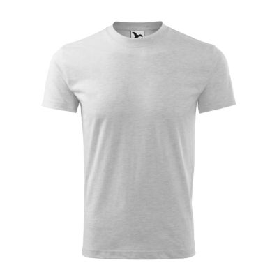 Tričko unisex Heavy 110 světle šedý melír obrázek 173