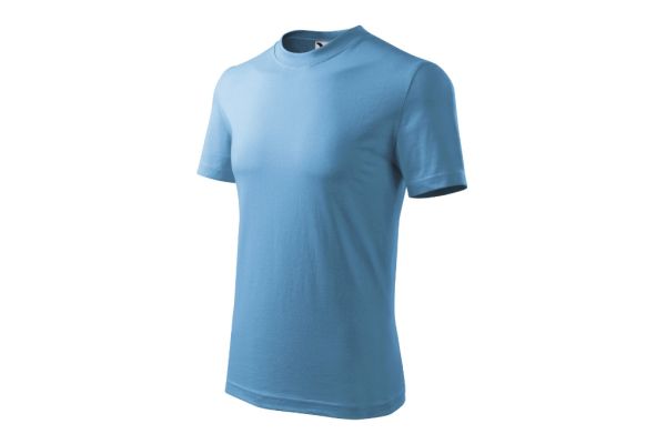 Tričko unisex Heavy 110 azurově modrá obrázek 1