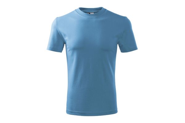 Tričko unisex Heavy 110 azurově modrá obrázek 2